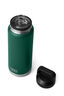 YETI® Rambler® Bottle — 36 oz, Black Forest Green, hi-res