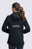 Macpac Paralympics Women&rsquo;s Mountain Hooded Fleece Jacket, Black, hi-res