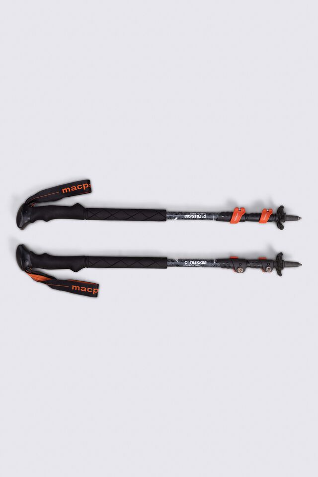 Macpac C3 Carbon Hiking Poles, None, view 1