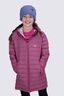 Macpac Kids' Uber Light Hooded Down Coat ♺, Malaga, hi-res