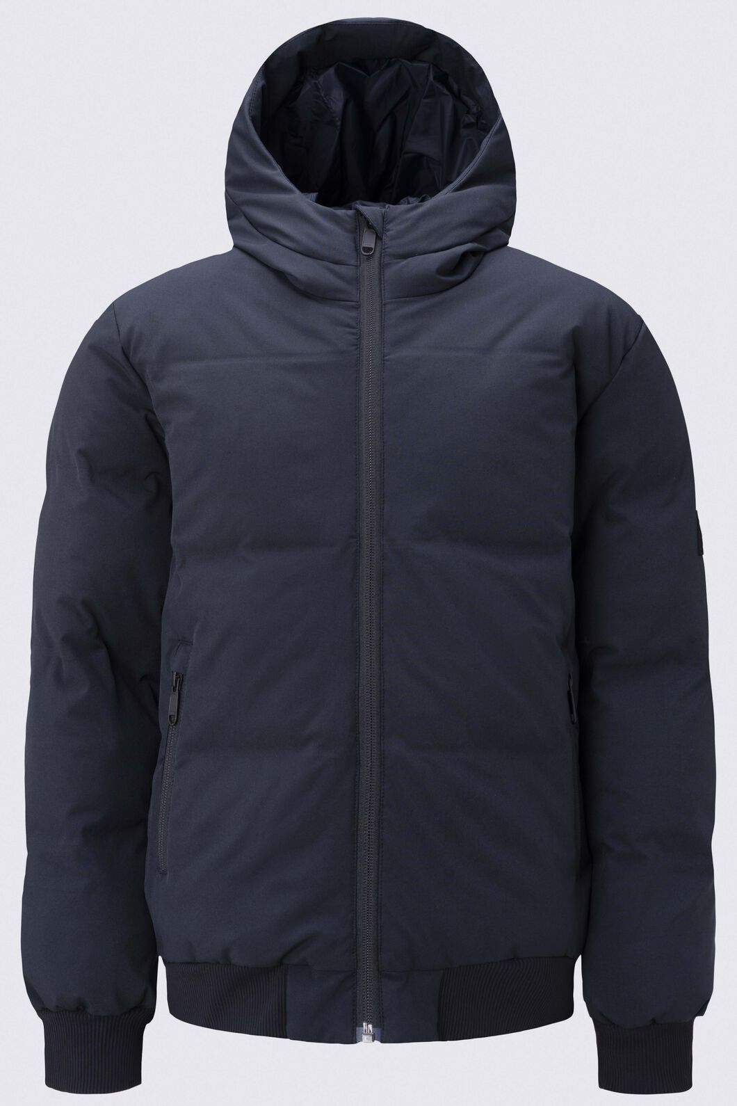 Macpac Kids' Riley Insulated Hooded Jacket, Black, hi-res