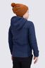 Macpac Kids' Mini Mountain Fleece Hoodie, Navy Iris, hi-res