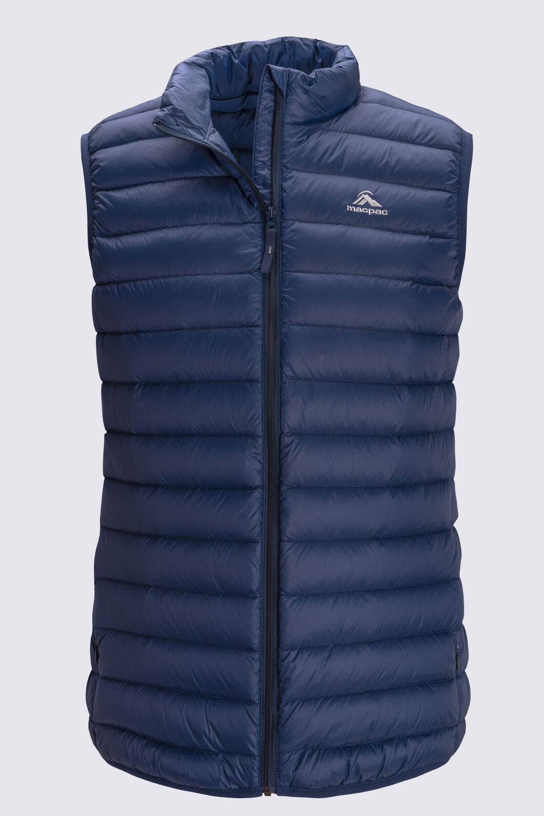 Macpac Men's Uber Light Down Vest, Naval Academy, hi-res
