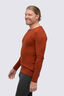 Macpac Men's 220 Merino Long Sleeve Top, Picante, hi-res