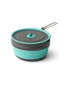 Sea to Summit Frontier Ultralight Collapsible Pouring Pot &mdash; 2.2L, Aqua Sea, hi-res