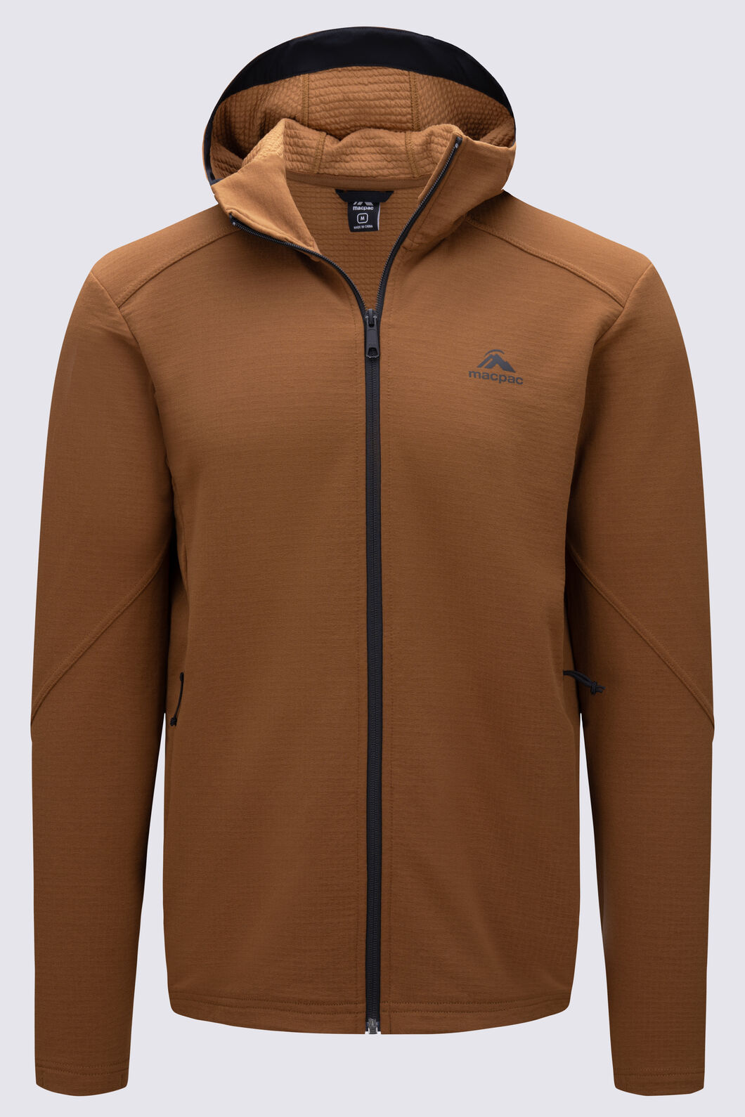 Macpac Men's Vertex Air Hooded Jacket, Toffee Marle, hi-res