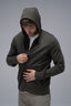 Macpac Men's Craigieburn Merino Blend 280 Hooded Jacket, Grape Leaf Marle, hi-res