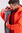 Macpac Men's Lightweight Prophet Rain Jacket, Tangerine Tango, hi-res