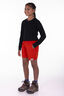 Macpac Kids' Winger Shorts, Pureed Pumpkin, hi-res