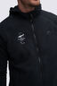 Macpac Paralympics Men&rsquo;s Mountain Hooded Fleece Jacket, True Black, hi-res