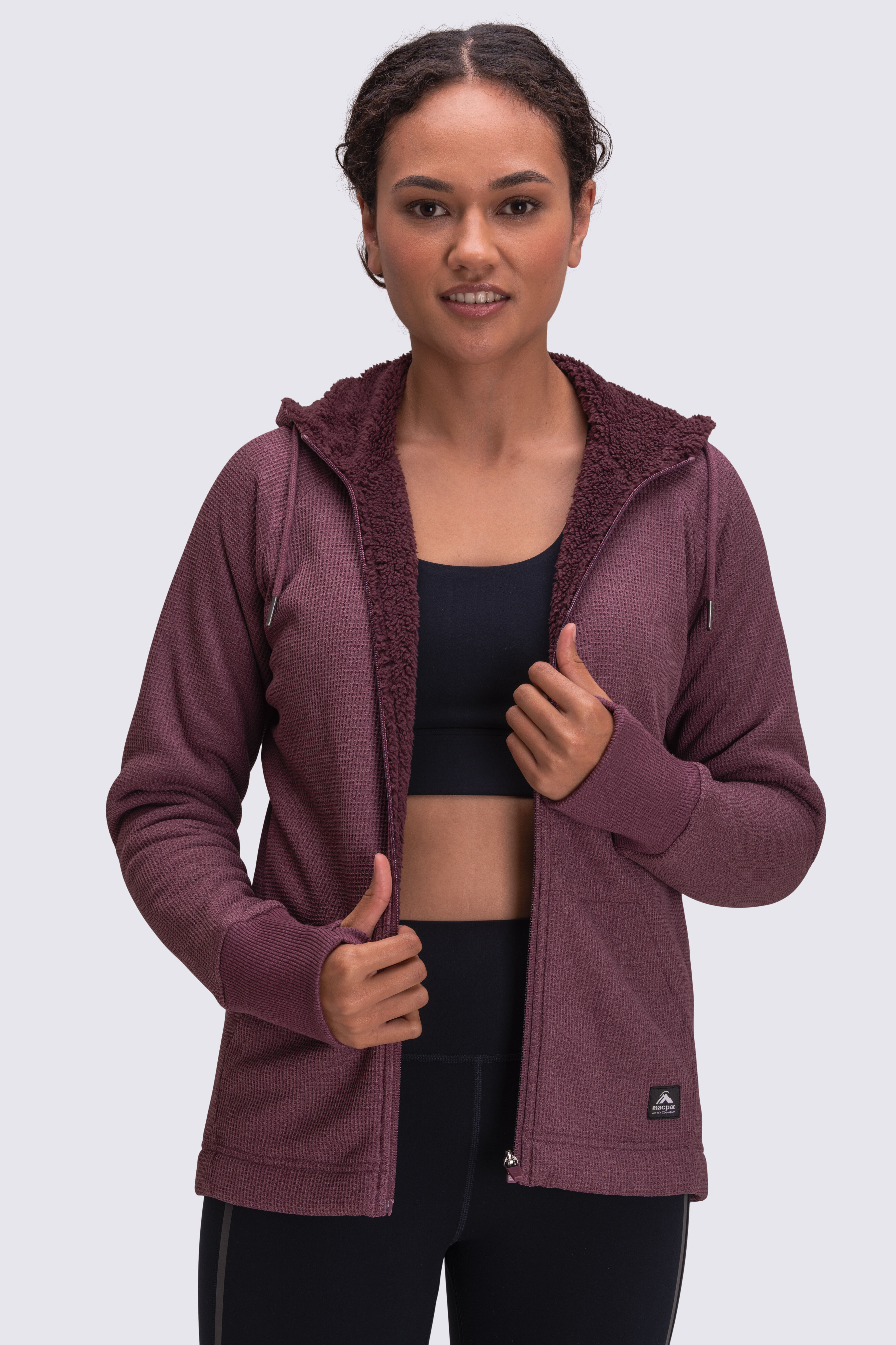 Sherpa hoodie nz clearance
