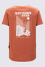 Macpac Women's Arthurs Pass NP Fairtrade Organic Cotton T-Shirt, Auburn, hi-res