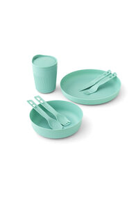 Sea to Summit Passage Dinnerware Set &mdash; 7 Piece, Aqua Sea, hi-res