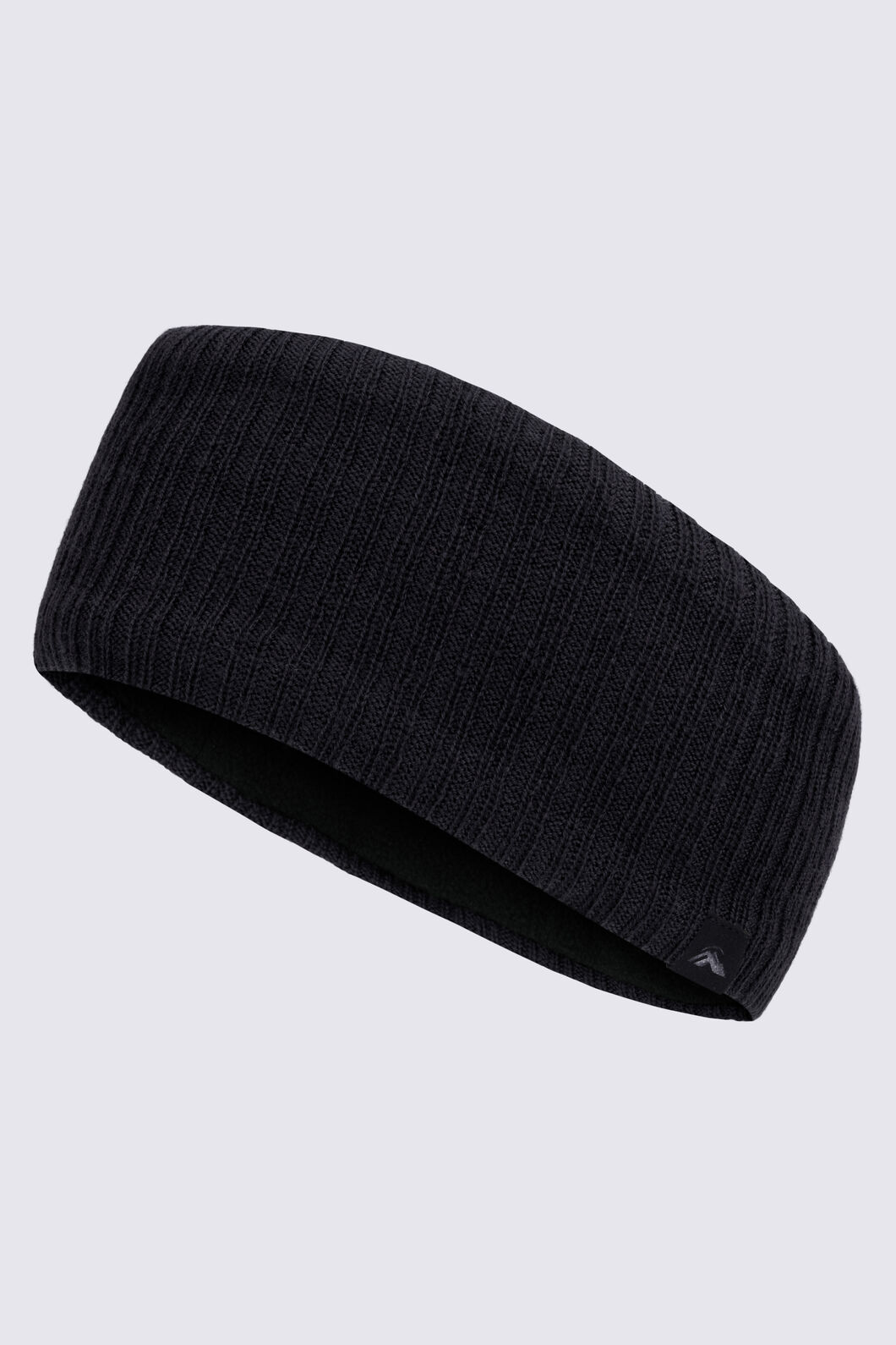 Macpac Merino Headband, Black, hi-res