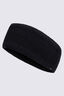 Macpac Merino Headband, Black, hi-res