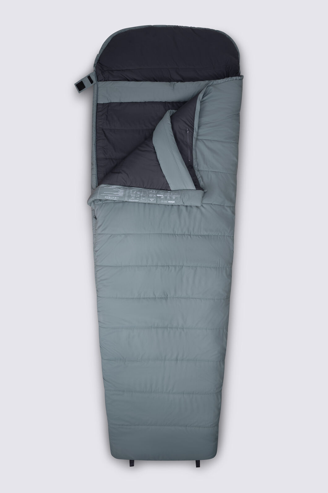 Macpac Large Roam 200 Synthetic Sleeping Bag (-1&deg;C), Balsam, hi-res
