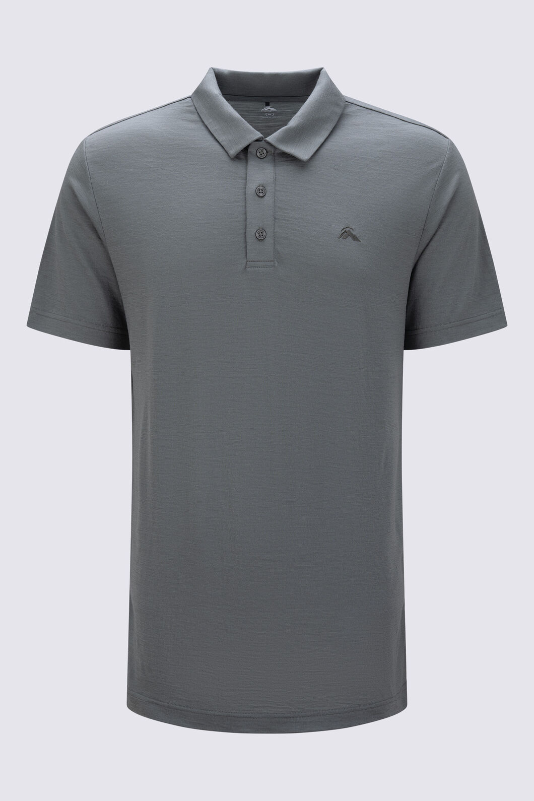 Macpac Men's Denizen 180 Merino Polo, Agave, hi-res