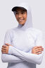 Macpac Women's Trail Long Sleeve Hooded T-Shirt, Xenon Blue, hi-res