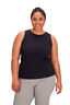 Macpac Women's Mica Tank Top, Black, hi-res