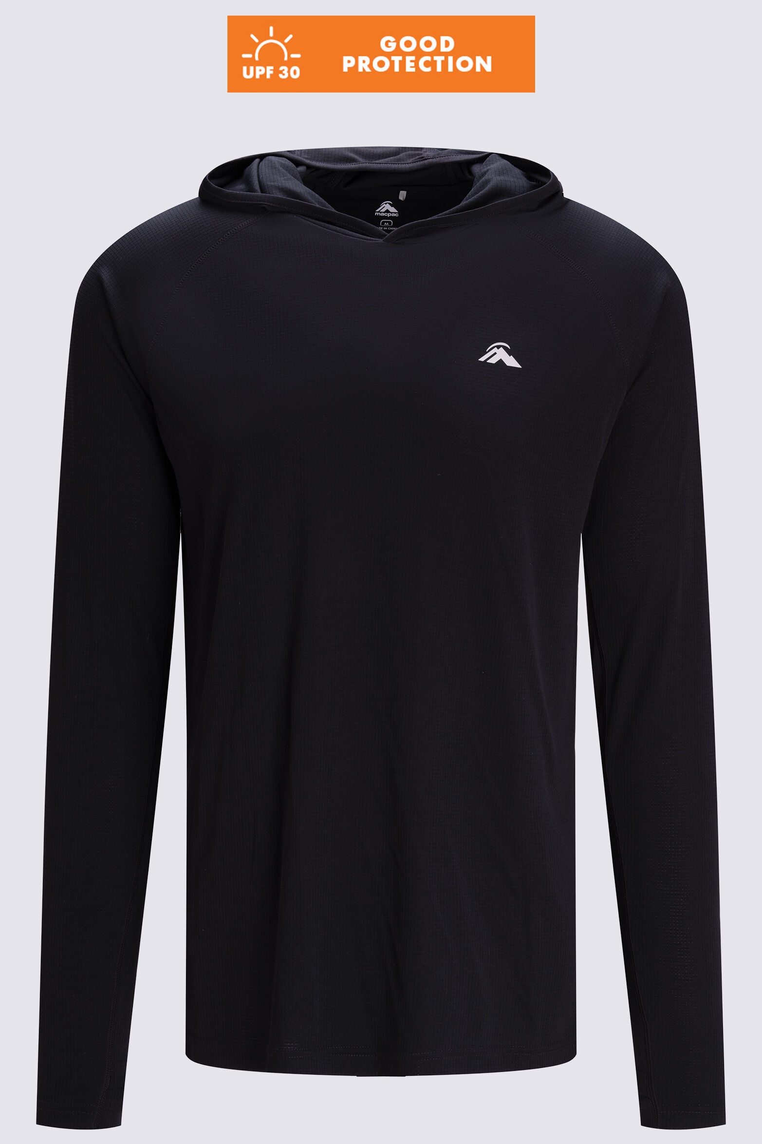 Macpac Men s Trail Long Sleeve Hooded T Shirt Macpac