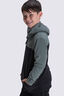 Macpac Kids' Tui Fleece Jacket, Balsam/Black, hi-res