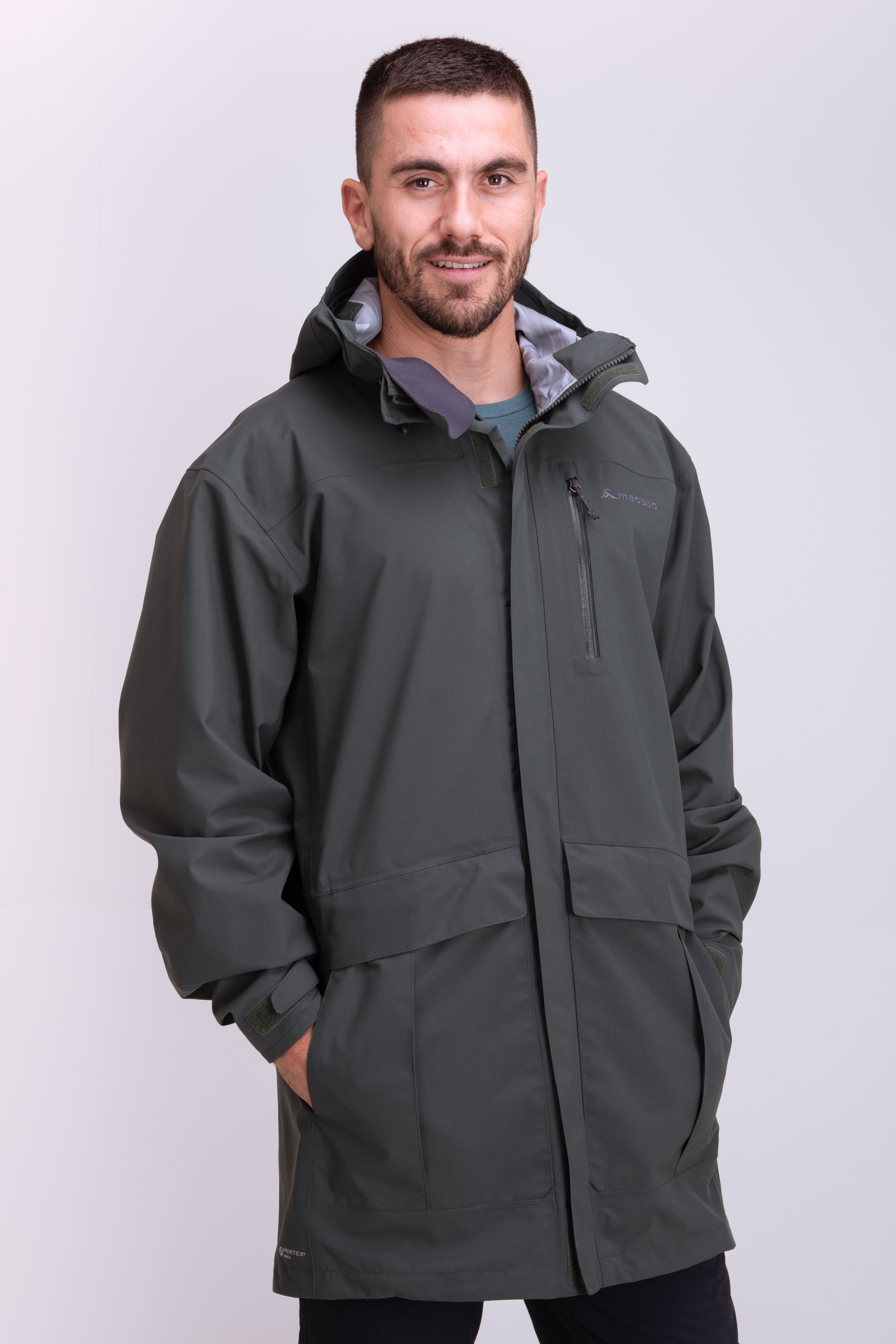 Macpac copland shop long rain jacket