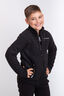 Macpac Kids' Mini Mountain Fleece Jacket, Black/High RIse, hi-res