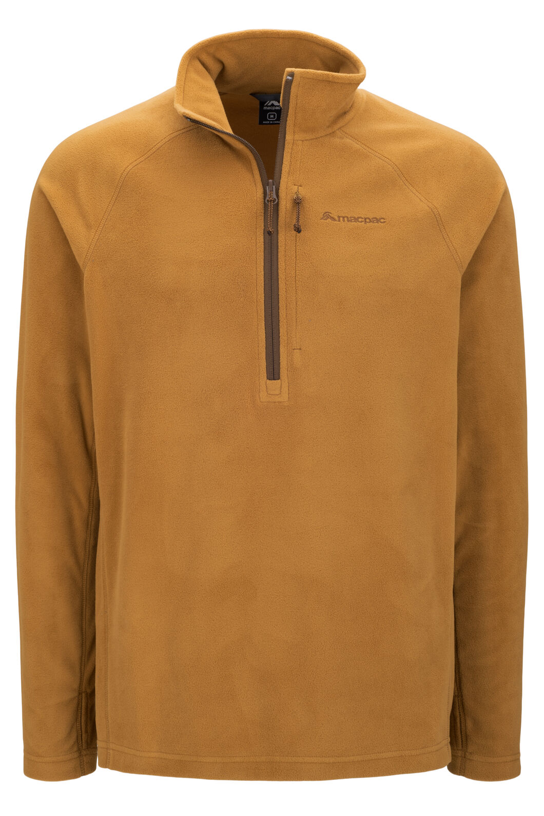Macpac Men's Tui Fleece Pullover, Cumin, hi-res