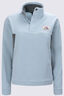 Macpac Women's Heritage Fleece Pullover, Blue Haze/Agave, hi-res