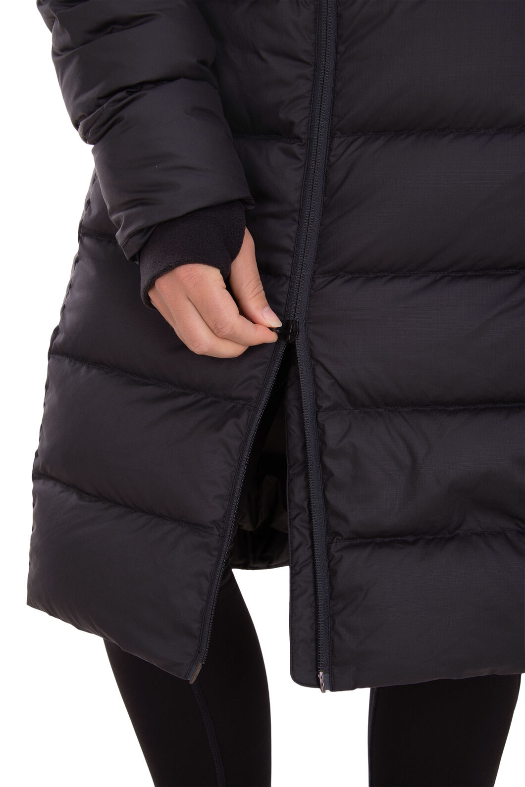 Macpac Women's Aurora Long Hooded Down Coat | Macpac