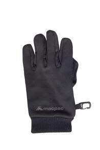 Macpac Kids' Fleece Glove, Black, hi-res
