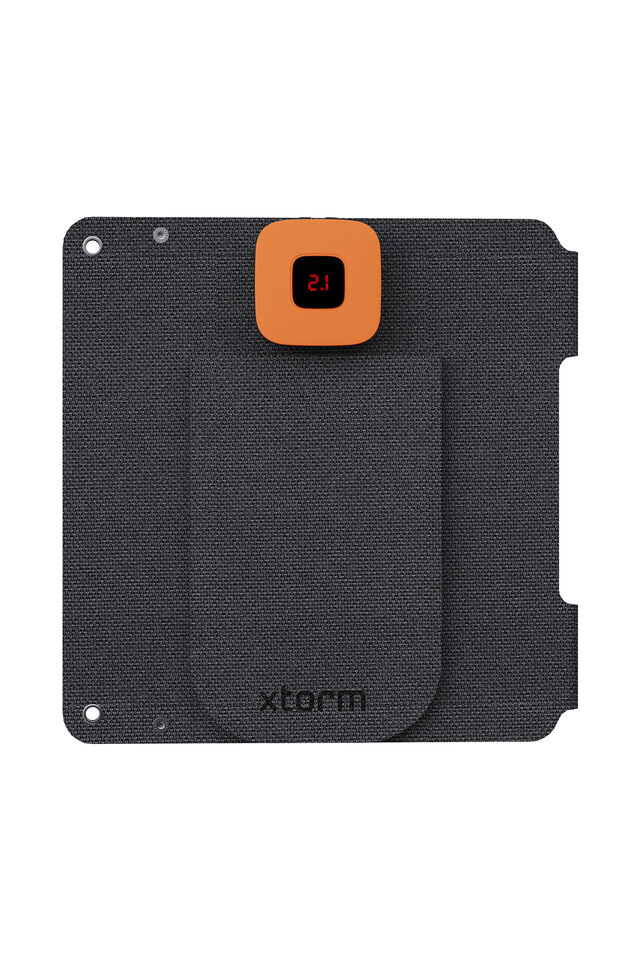 Xtorm SolarBooster 14W Foldable Solar Panel, Black/Orange