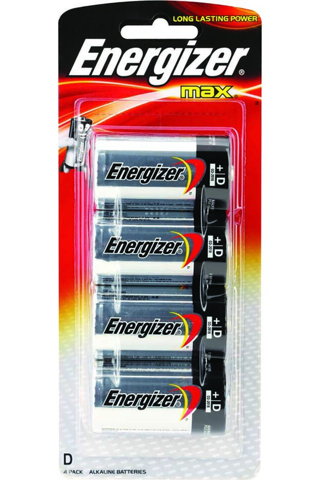 Energizer Max D Batteries, None