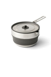 Sea to Summit Detour Stainless Steel Collapsible Pouring Pot &mdash; 1.8L, Beluga, hi-res