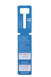 Department of Conservation Standard Adult Hut Ticket — Blue, None, hi-res
