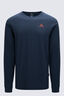 Macpac Men's Aoraki Topo Fairtrade Organic Long Sleeve T-Shirt, Midnight Navy, hi-res