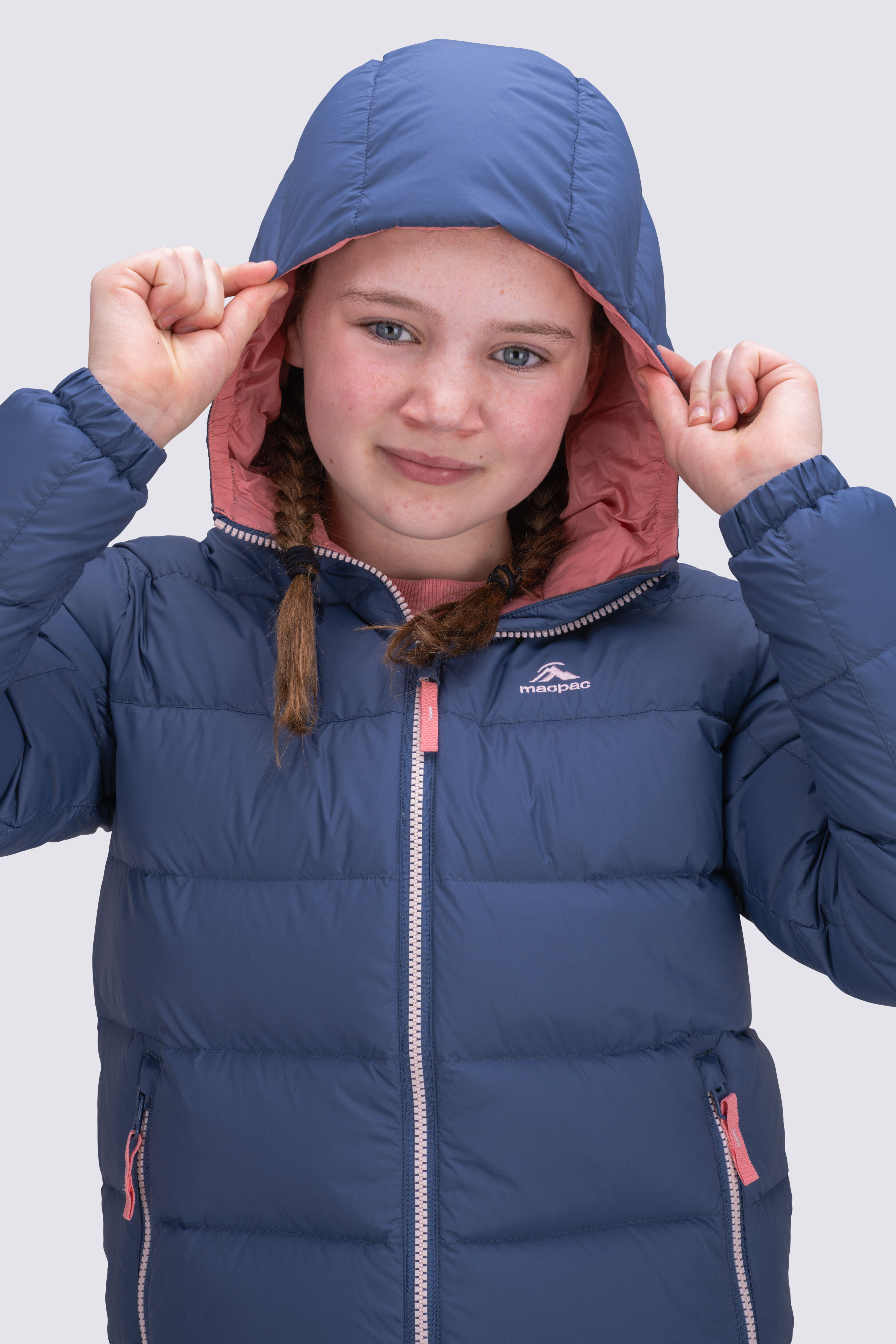 Macpac Kids Halo Hooded Down Jacket Macpac