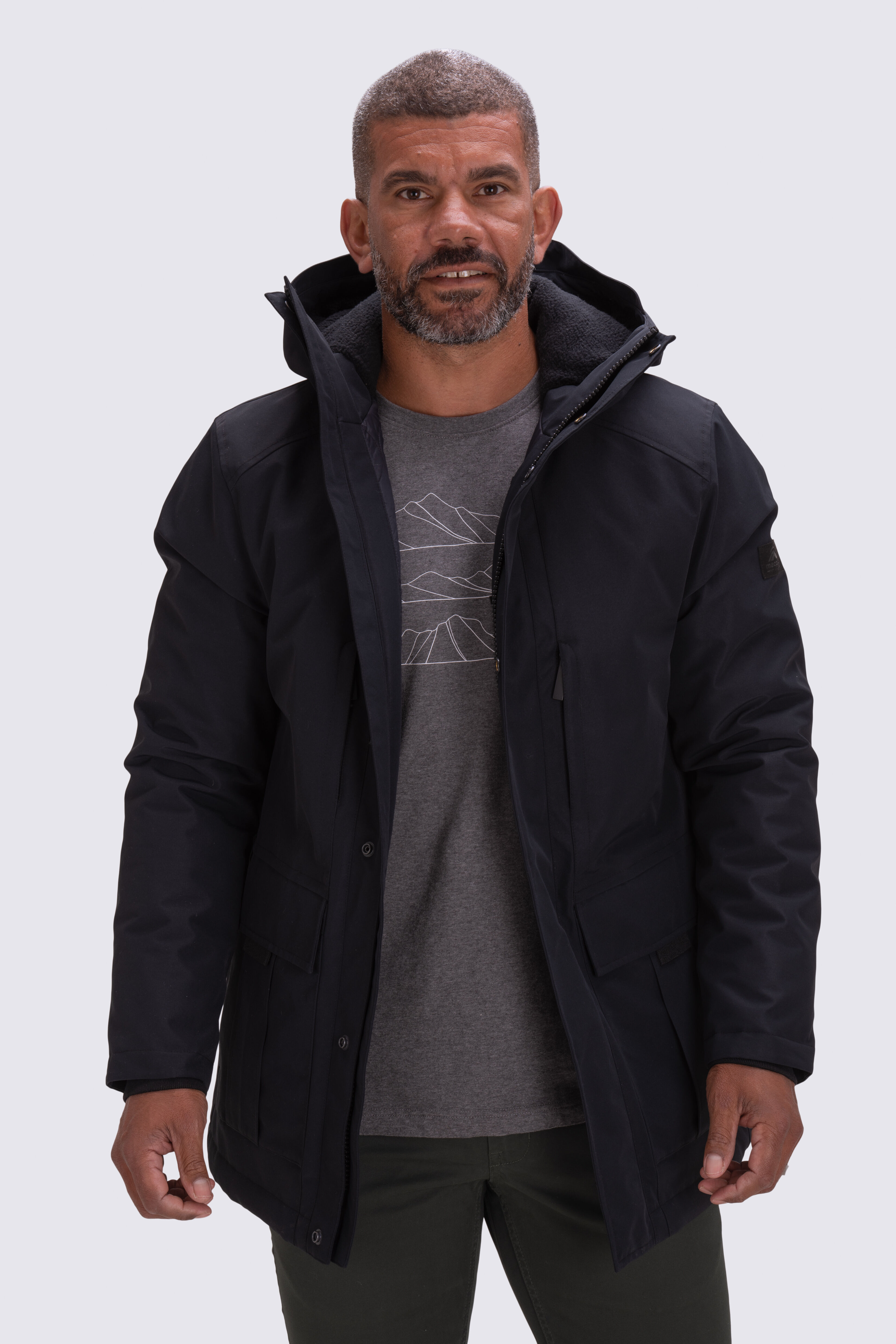 Men's cryos cotton new arrivals blend down parka gtx