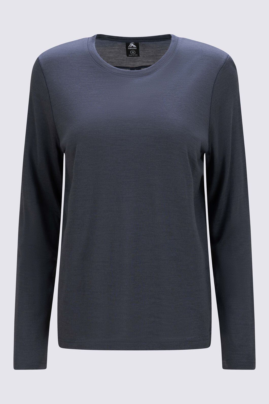 Macpac Women&rsquo;s Orton Merino Blend Long-Sleeve T-Shirt, Odyssey, hi-res