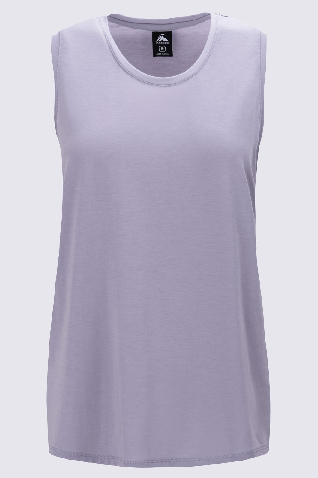 Macpac Women's Eva Tank, Lavender Grey, hi-res