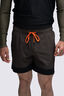 Macpac Men's Brighton 6" Boardshorts, Black/Grape Leaf, hi-res