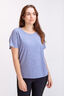 Macpac Women's Eva T-Shirt, Deep Cobalt Marle, hi-res
