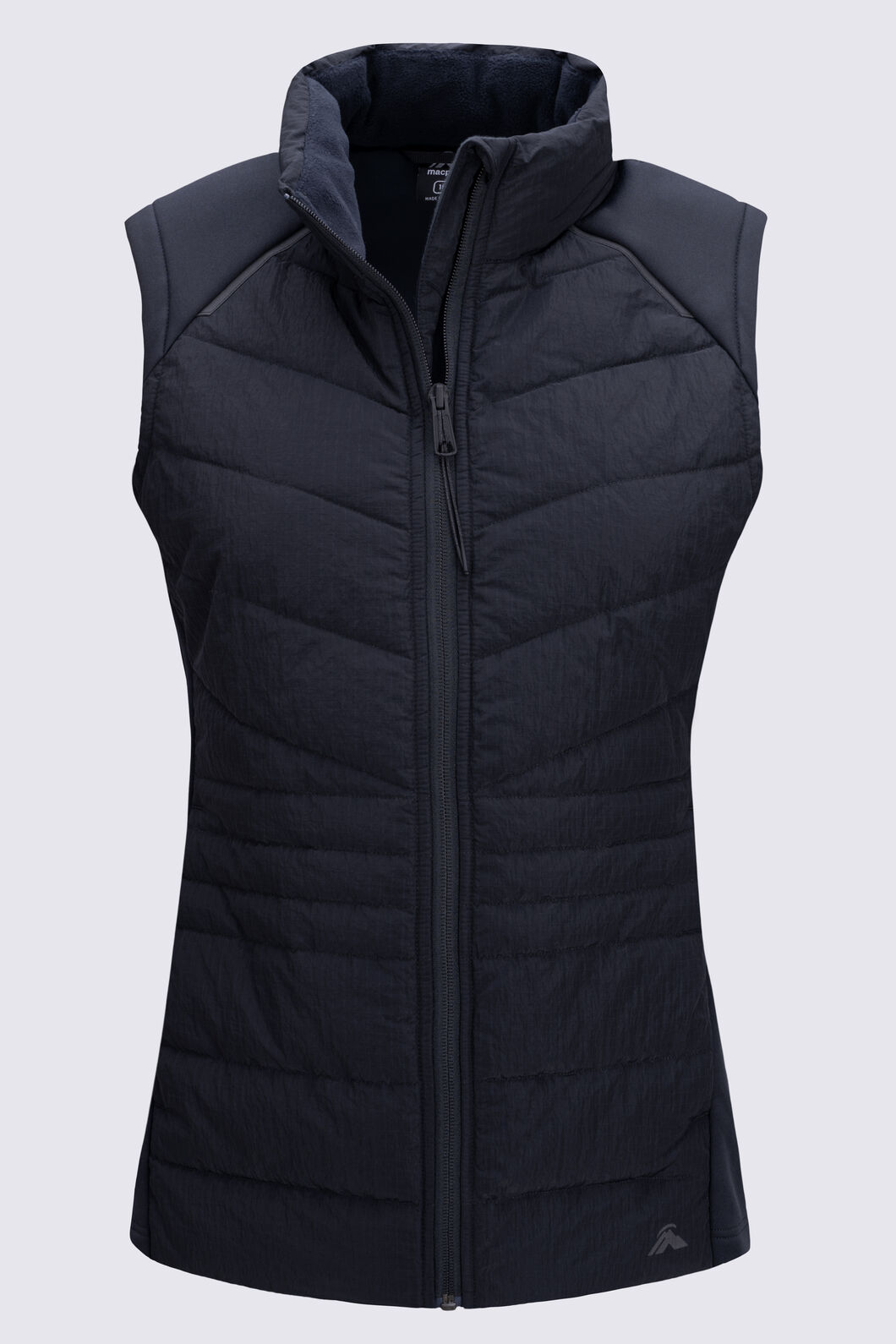Macpac Women's Boundary Hybrid Vest, Black, hi-res