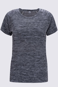 Macpac Women's Limitless T-Shirt, Dark Grey, hi-res