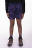 Macpac Kids' Winger Shorts, Black Iris Print, hi-res