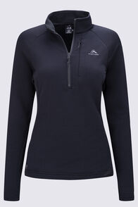 Macpac Women's Solitude Pullover, Black, hi-res