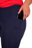 Macpac Women's Caples 21" Running Tights, Navy, hi-res