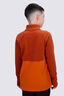 Macpac Kids' Tui Fleece Pullover, Rust/Picante, hi-res