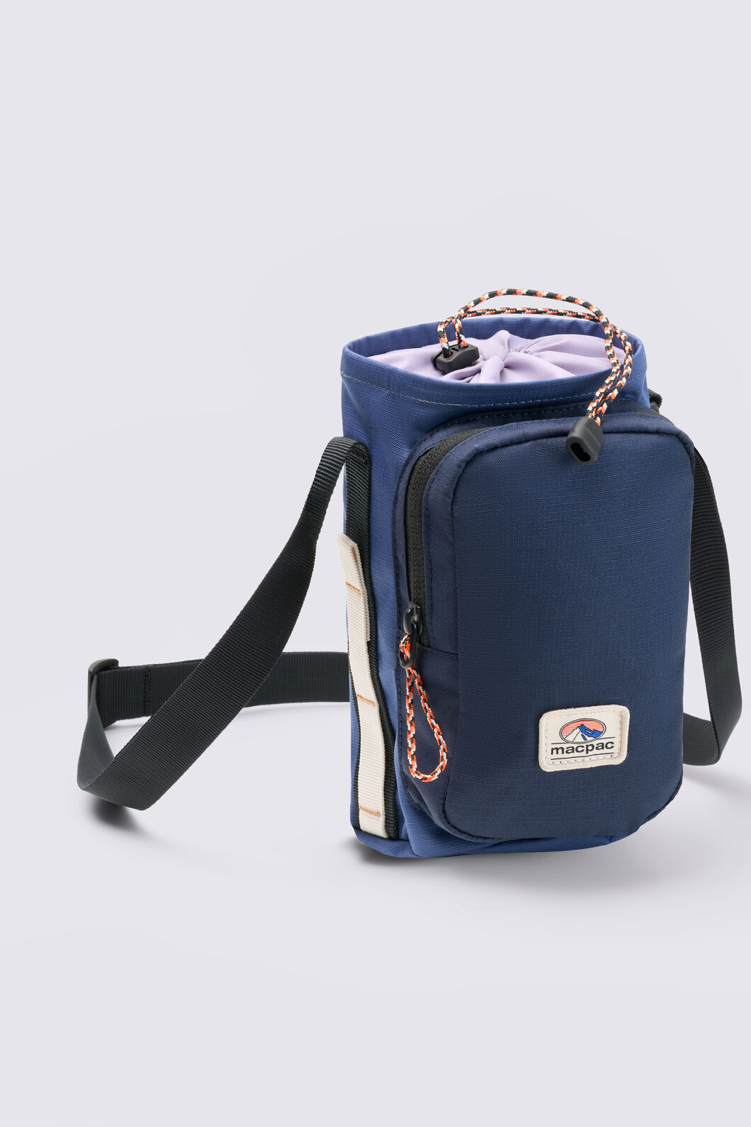 Macpac Wilderness Bottle Bag V2, Oceana/Black Iris, hi-res