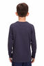 Macpac x Phoebe Morris Kids' Pekapeka Long Sleeve T-Shirt, BLUE NIGHTS, hi-res